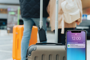 Logo trade ärikingituse pilt: Pagasilipik ülemaailmse asukoha määramisega